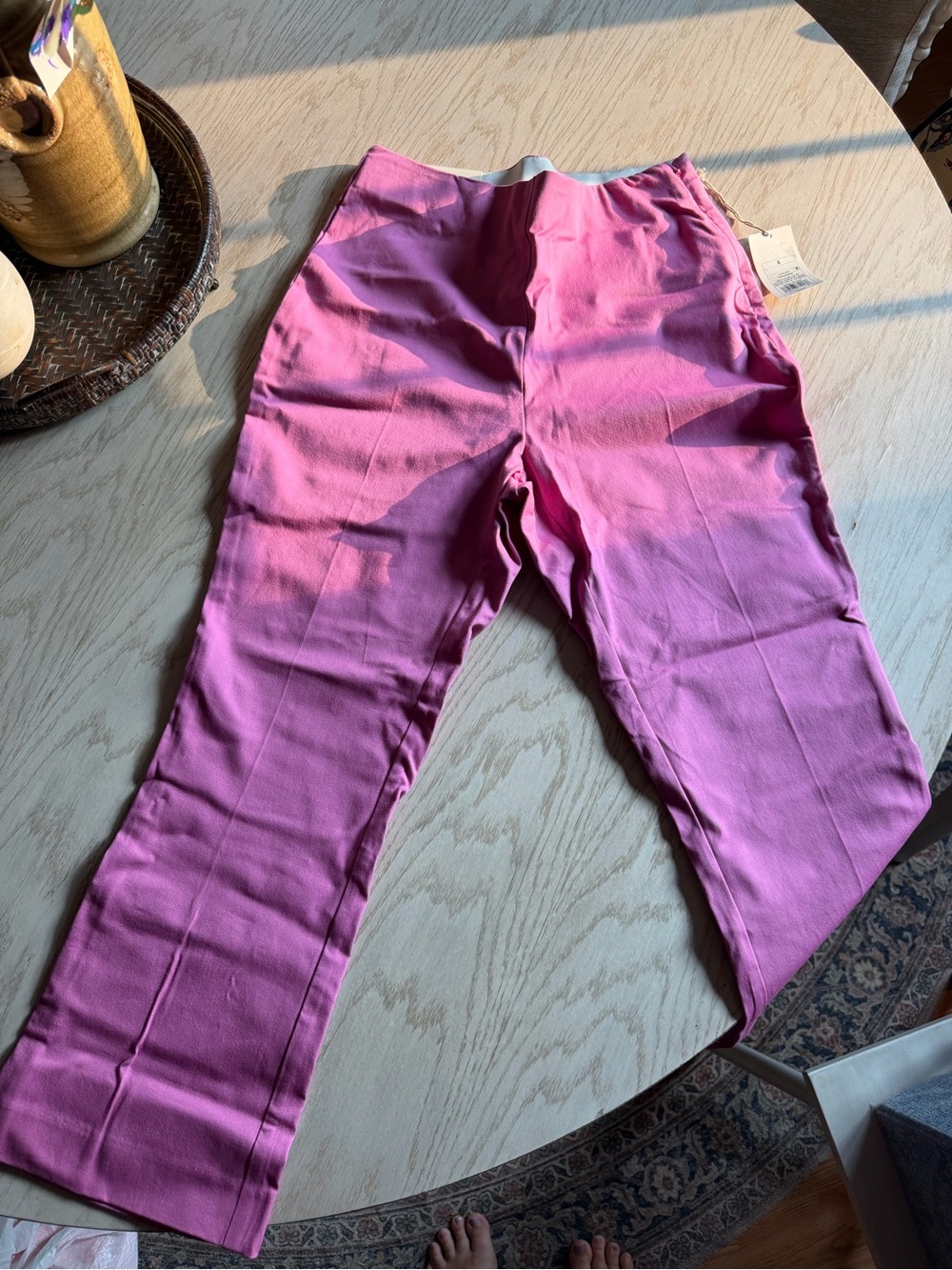 NWT a new day Pink Straight-Leg Slacks